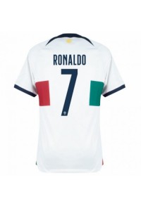 Fotbalové Dres Portugalsko Cristiano Ronaldo #7 Venkovní Oblečení MS 2022 Krátký Rukáv
